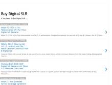 Tablet Screenshot of buy-digital-slr.blogspot.com