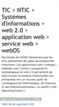Mobile Screenshot of ntic-web.blogspot.com