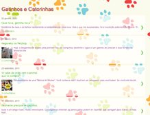 Tablet Screenshot of gatinhosecatorinhas.blogspot.com
