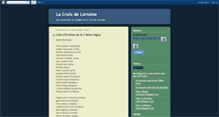 Desktop Screenshot of croix-de-lorraine.blogspot.com