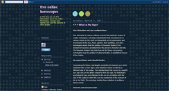 Desktop Screenshot of freeonlinehoroscopes.blogspot.com