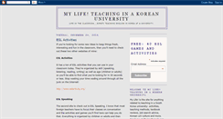 Desktop Screenshot of eslteacherinkorea.blogspot.com