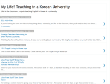 Tablet Screenshot of eslteacherinkorea.blogspot.com