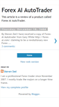 Mobile Screenshot of forex-ai-autotrader.blogspot.com
