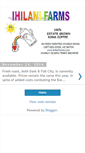 Mobile Screenshot of ihilanifarmscoffee.blogspot.com