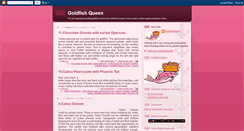 Desktop Screenshot of goldfishqueen.blogspot.com