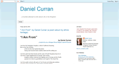 Desktop Screenshot of danielcurran.blogspot.com