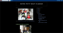 Desktop Screenshot of notrepetitboutdamour.blogspot.com