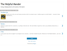 Tablet Screenshot of helpfulmander.blogspot.com