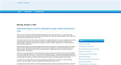 Desktop Screenshot of creditcardonweb.blogspot.com