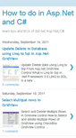 Mobile Screenshot of howinaspnet.blogspot.com