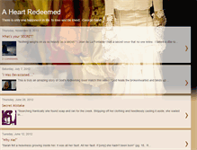 Tablet Screenshot of heartredeemed.blogspot.com