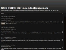 Tablet Screenshot of meu-nds.blogspot.com