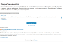 Tablet Screenshot of gruposalamandratunja.blogspot.com