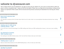 Tablet Screenshot of djvancouver.blogspot.com