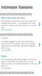 Mobile Screenshot of intimateliaisons.blogspot.com