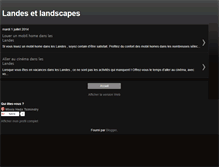 Tablet Screenshot of landscapesdeslandes.blogspot.com