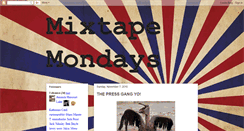Desktop Screenshot of mixtape-mondays.blogspot.com