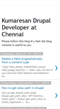 Mobile Screenshot of kumaresan-drupal.blogspot.com