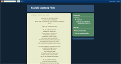 Desktop Screenshot of francissiaotongfiles.blogspot.com