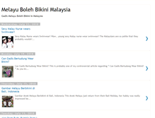 Tablet Screenshot of melayubikini.blogspot.com