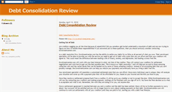 Desktop Screenshot of debt-consolidation-review1.blogspot.com