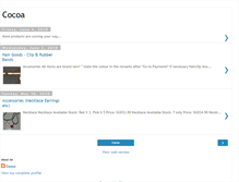 Tablet Screenshot of cocoa-emall.blogspot.com