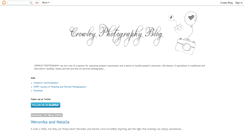 Desktop Screenshot of crowleyphotographyblog.blogspot.com