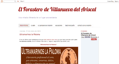 Desktop Screenshot of elforasterodevillanueva.blogspot.com