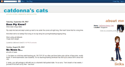 Desktop Screenshot of catdonnacats.blogspot.com