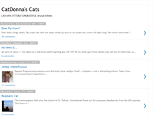 Tablet Screenshot of catdonnacats.blogspot.com