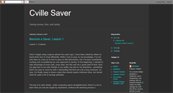 Desktop Screenshot of cvillesaver.blogspot.com