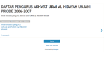 Tablet Screenshot of akhwatp-alhidayah.blogspot.com