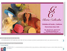 Tablet Screenshot of gloriacallealta.blogspot.com