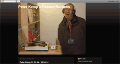 Desktop Screenshot of peterkempsrecordreviews.blogspot.com