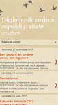 Mobile Screenshot of dictionar-citate.blogspot.com