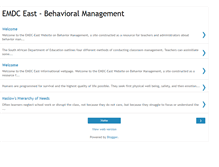 Tablet Screenshot of emdceast.blogspot.com