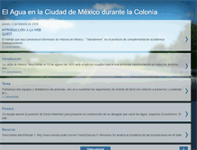 Tablet Screenshot of elaguamexicocolonia.blogspot.com