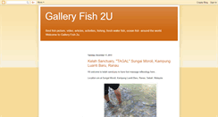 Desktop Screenshot of galleryfish.blogspot.com