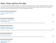Tablet Screenshot of nicks-tricks.blogspot.com