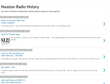 Tablet Screenshot of houstonradiohistory.blogspot.com