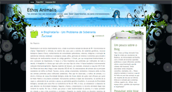 Desktop Screenshot of ethosanimalis.blogspot.com