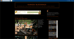 Desktop Screenshot of kanadablockhaus.blogspot.com