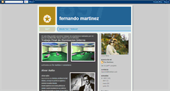 Desktop Screenshot of fernandormartinez.blogspot.com