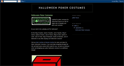 Desktop Screenshot of halloweenpokercostumes.blogspot.com