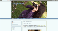 Desktop Screenshot of designdance.blogspot.com