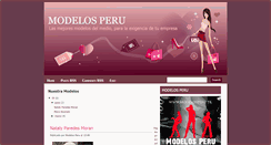 Desktop Screenshot of agenciamodelosperu.blogspot.com