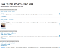 Tablet Screenshot of 1000friends-ct.blogspot.com