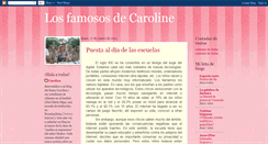 Desktop Screenshot of carolinenoticias.blogspot.com