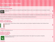 Tablet Screenshot of carolinenoticias.blogspot.com